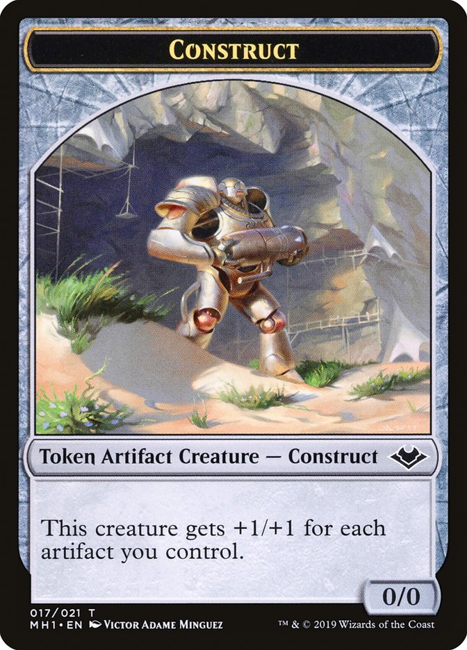 Elemental (008) // Construct (017) Double-Sided Token [Modern Horizons Tokens] | Good Games Cannington