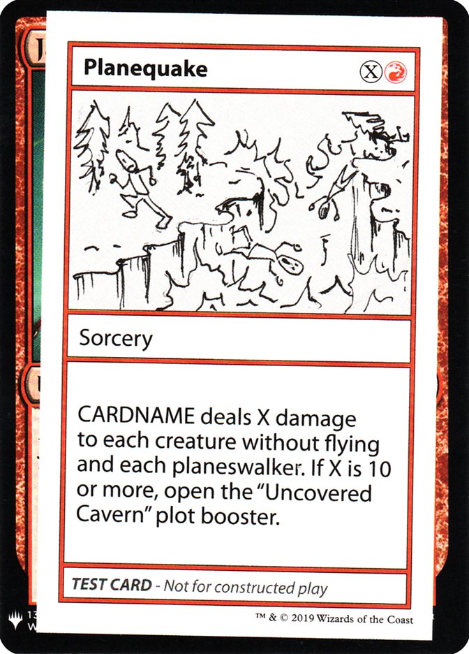 Planequake [Mystery Booster Playtest Cards] | Good Games Cannington