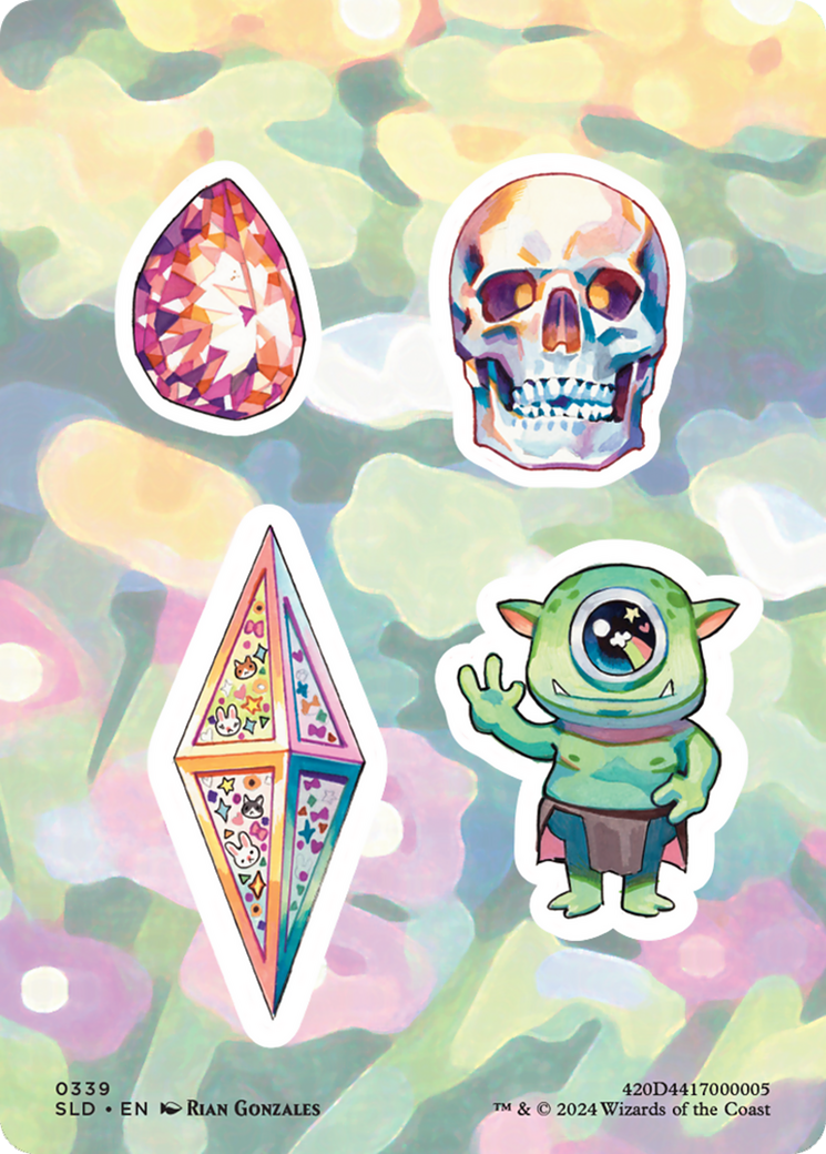 Sticker Sheet (0339) [Secret Lair Drop Series] | Good Games Cannington