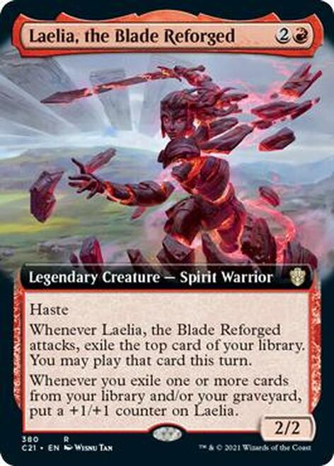 Laelia, the Blade Reforged (Extended Art) [Commander 2021] | Good Games Cannington