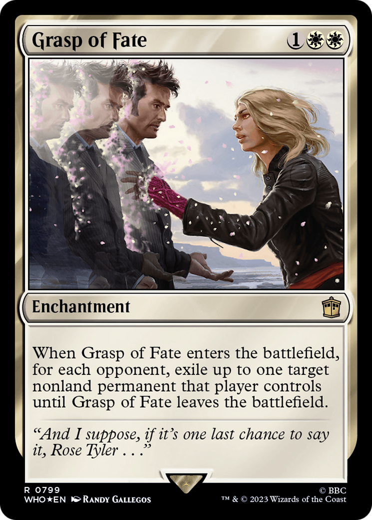 Grasp of Fate (Surge Foil) [Doctor Who] | Good Games Cannington