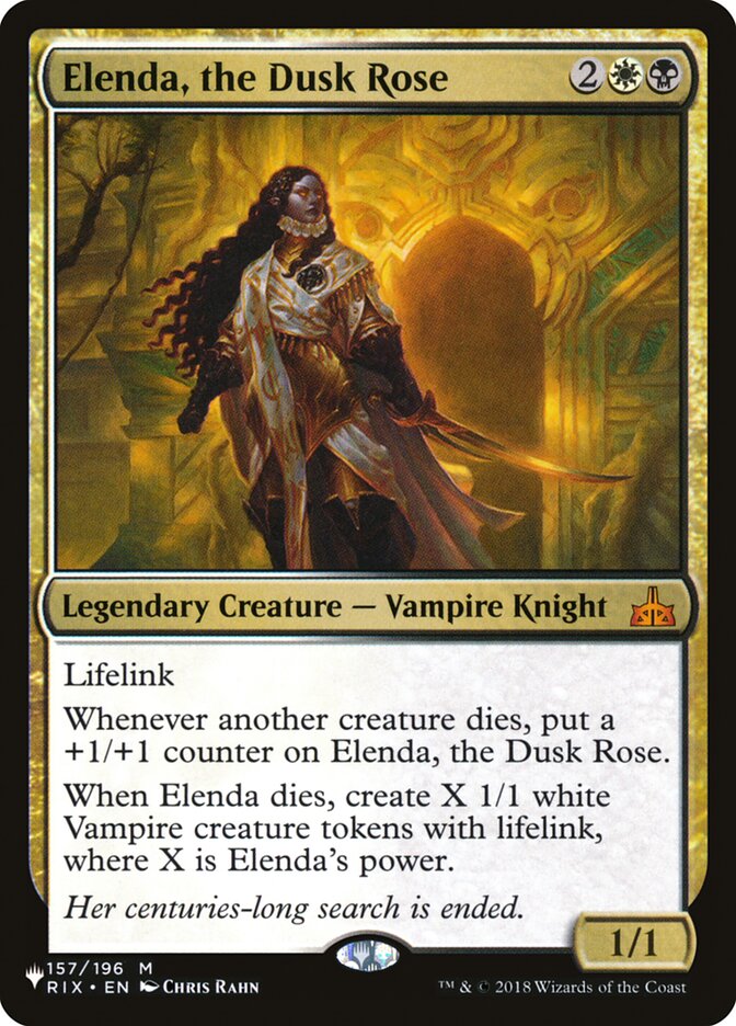 Elenda, the Dusk Rose [The List] | Good Games Cannington