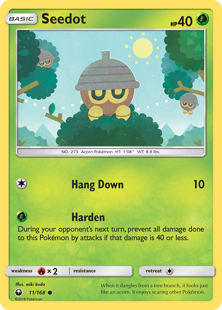 Seedot (11/168) [Sun & Moon: Celestial Storm] | Good Games Cannington