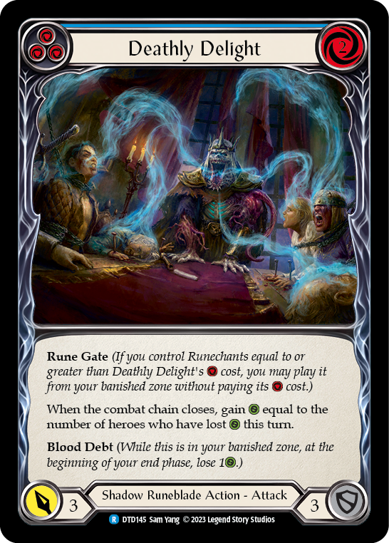 Deathly Delight (Blue) [DTD145] (Dusk Till Dawn) | Good Games Cannington