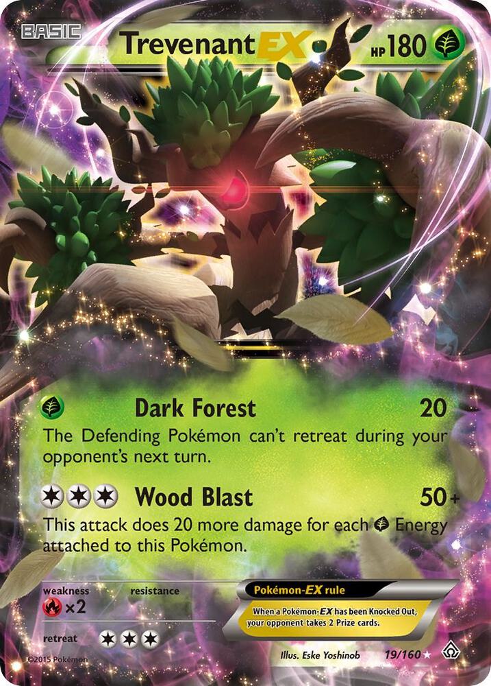 Trevenant EX 19/160 (XY - Primal Clash)  - Holofoil | Good Games Cannington