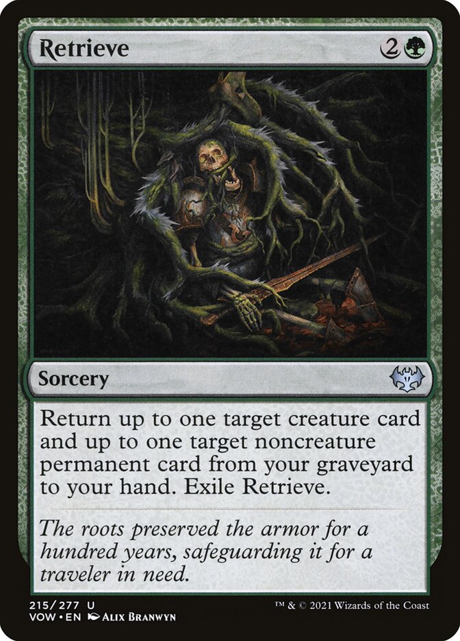 Retrieve 215/277 (Innistrad: Crimson Vow)  | Good Games Cannington