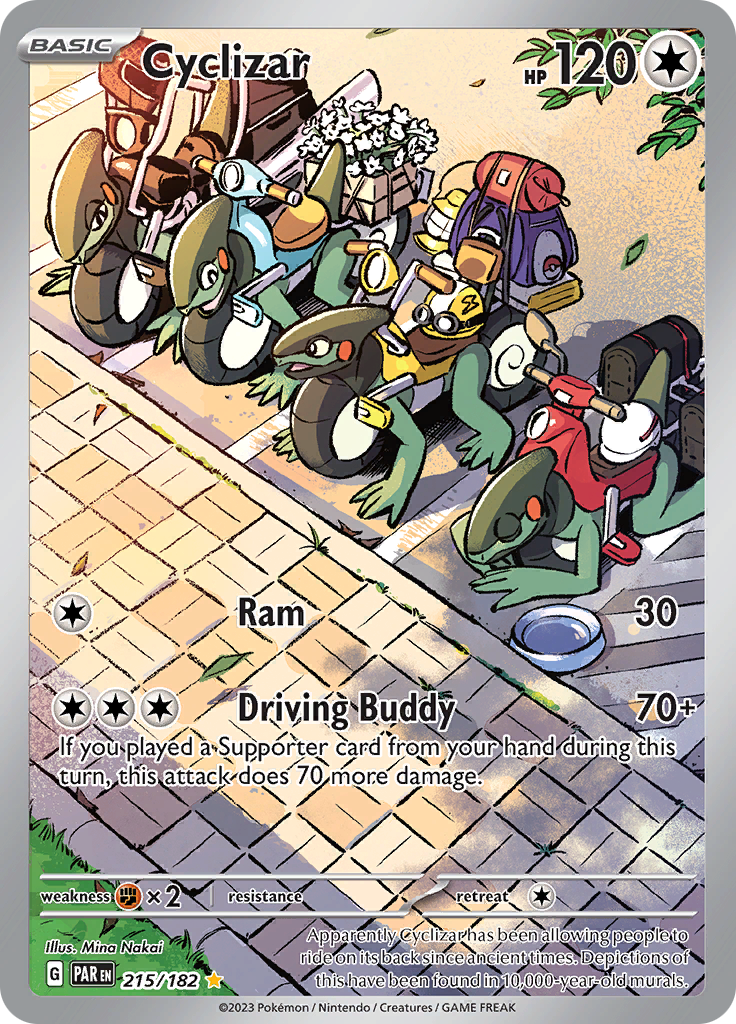 Cyclizar (215/182) [Scarlet & Violet: Paradox Rift] | Good Games Cannington
