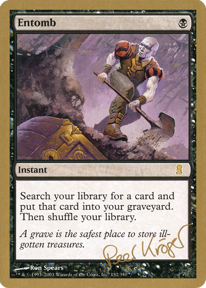 Entomb (Peer Kroger) [World Championship Decks 2003] | Good Games Cannington