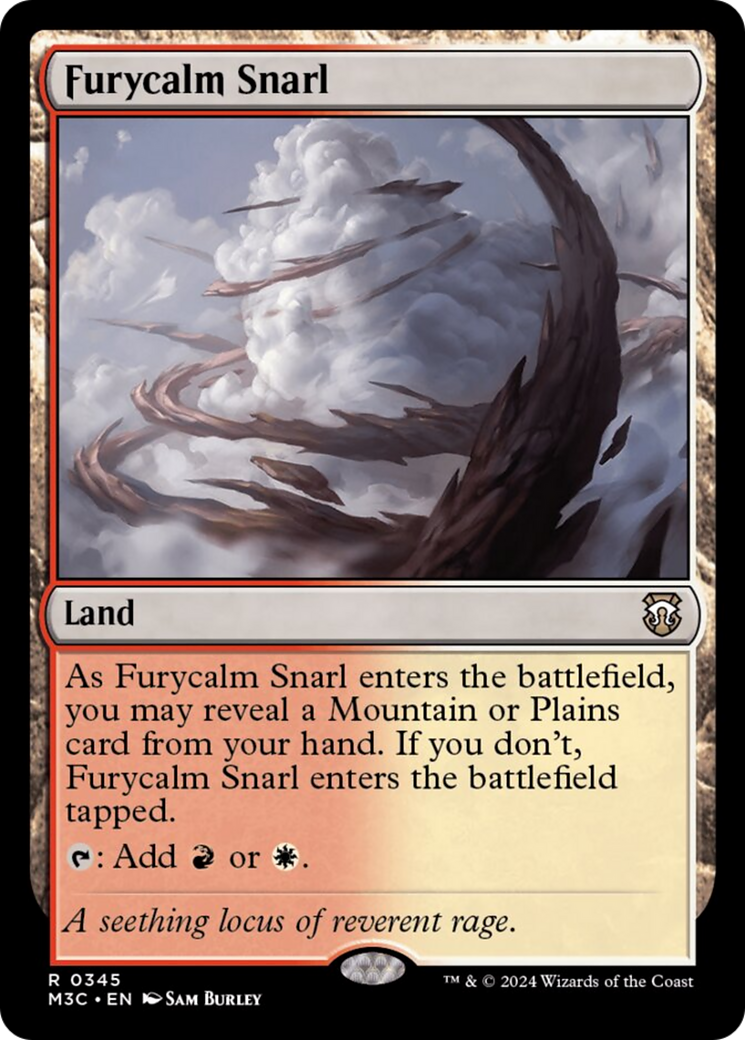 Furycalm Snarl [Modern Horizons 3 Commander] | Good Games Cannington