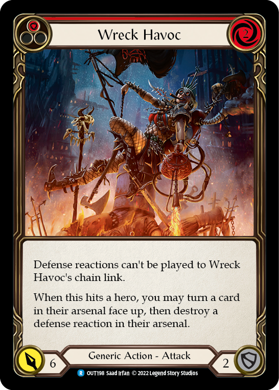 Wreck Havoc (Red) [OUT198] (Outsiders) | Good Games Cannington