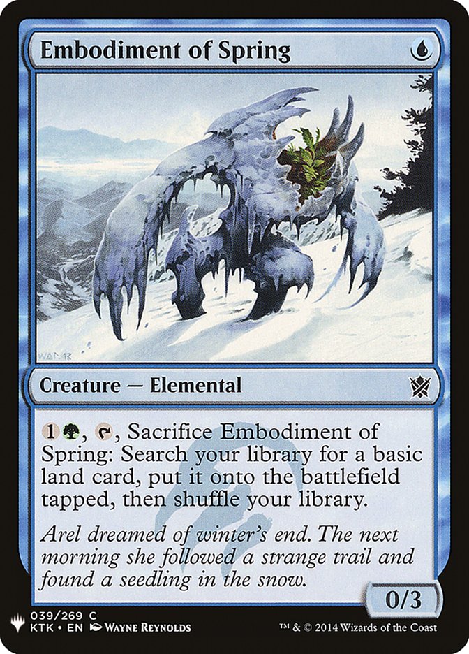 Embodiment of Spring [Mystery Booster] | Good Games Cannington