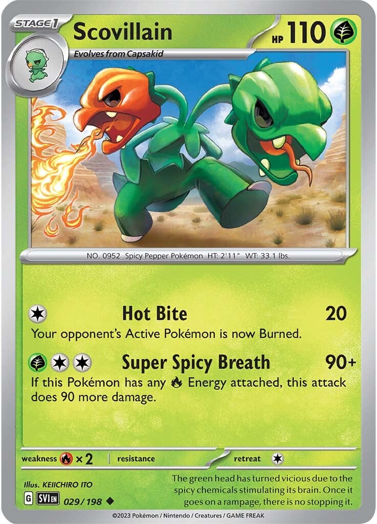 Scovillain (029/198) [Scarlet & Violet: Base Set] | Good Games Cannington