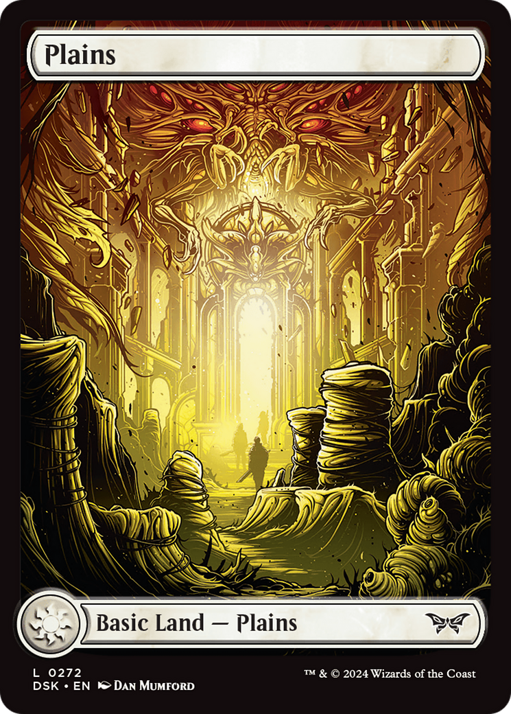 Plains (272) - Full Art [Duskmourn: House of Horror] | Good Games Cannington