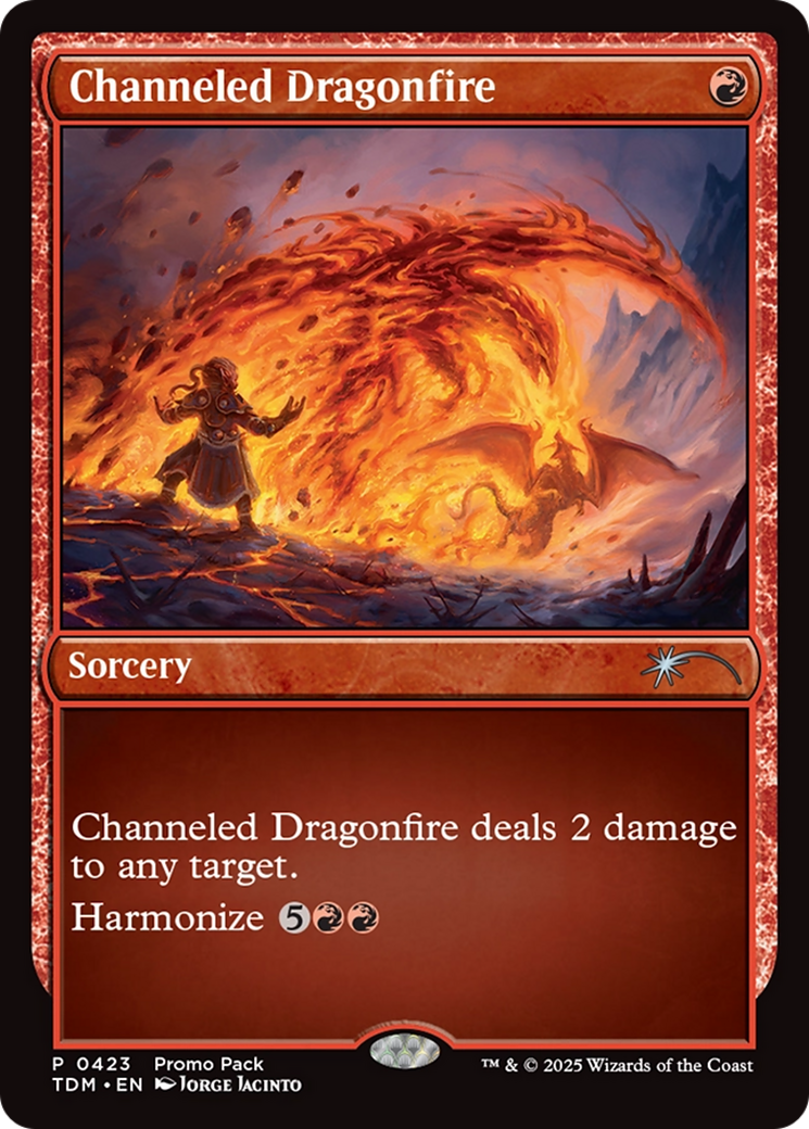 Channeled Dragonfire [Tarkir: Dragonstorm] | Good Games Cannington