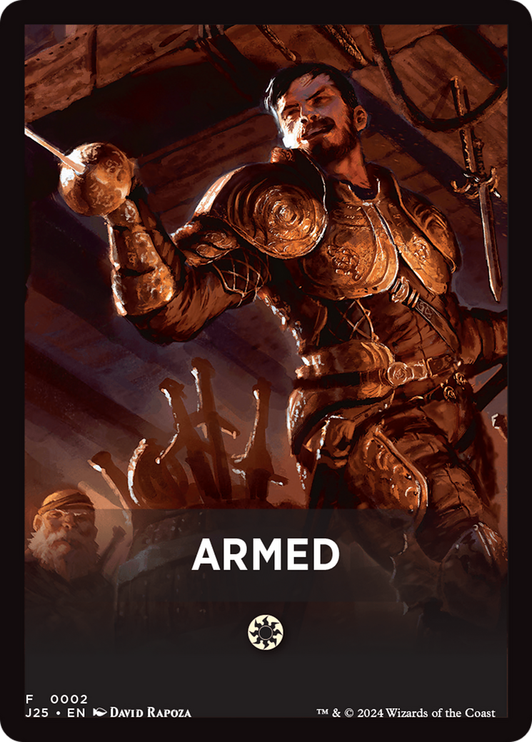Armed Theme Card [Foundations Jumpstart Front Cards] | Good Games Cannington