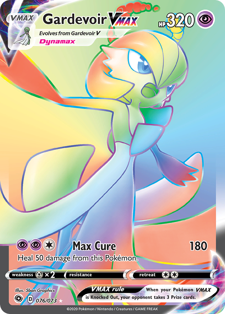 Gardevoir VMAX (076/073) [Sword & Shield: Champion's Path] | Good Games Cannington