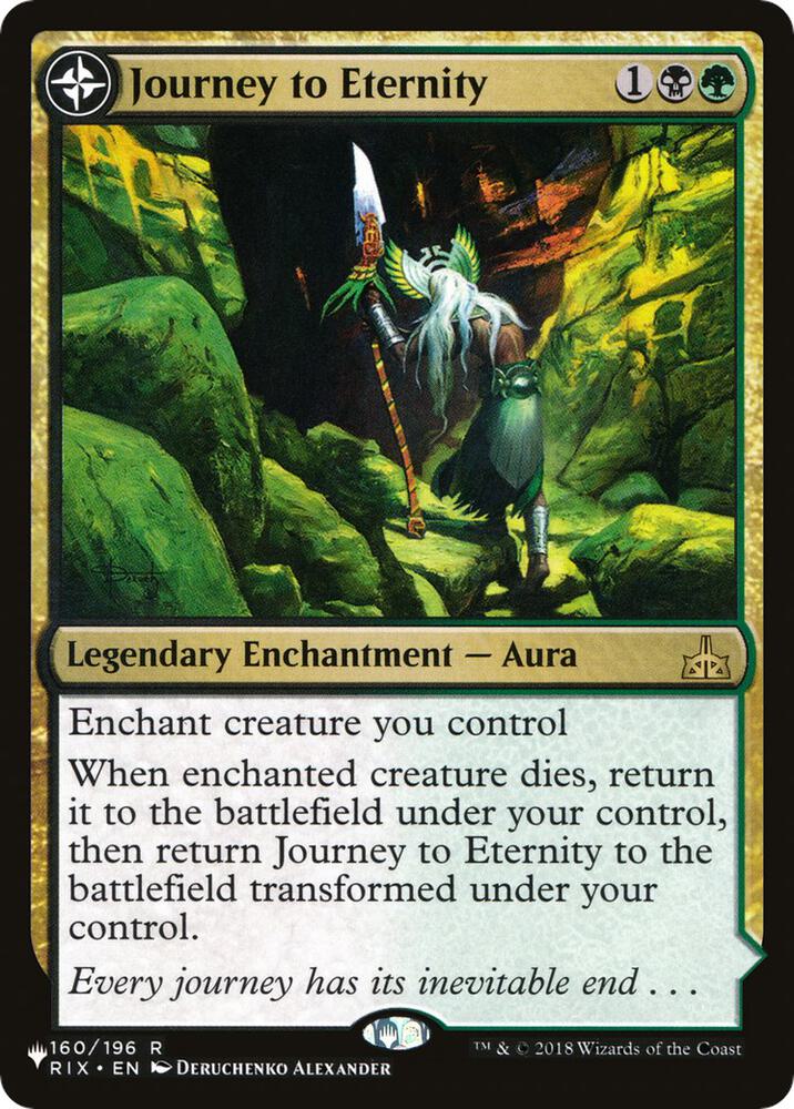 Journey to Eternity 160 (The List Reprints)  | Good Games Cannington