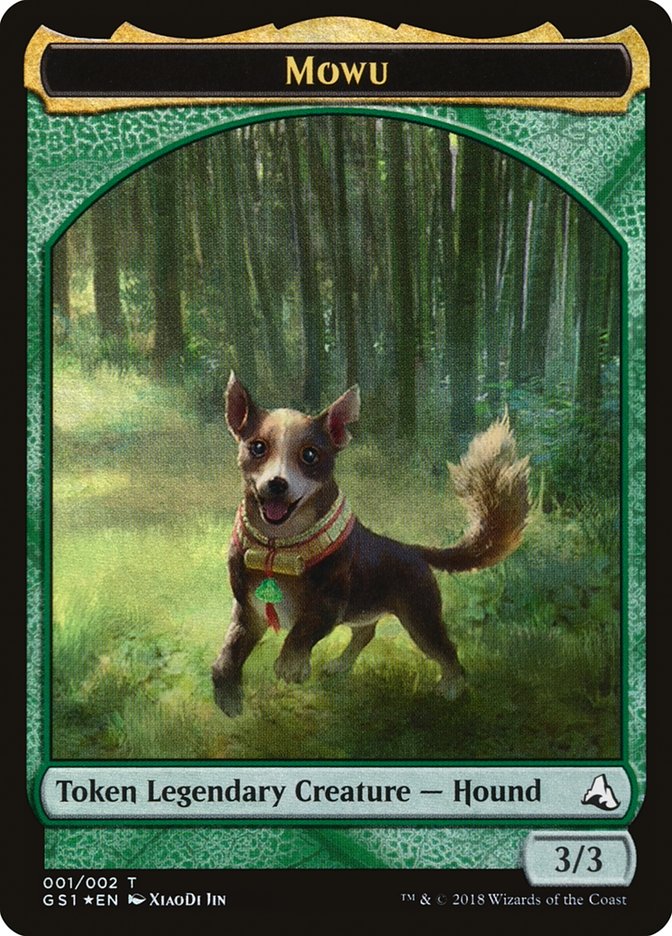 Mowu // Mowu Double-Sided Token [Global Series Jiang Yanggu & Mu Yanling] | Good Games Cannington