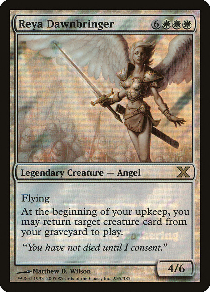 Reya Dawnbringer [Tenth Edition Prerelease Promos] | Good Games Cannington