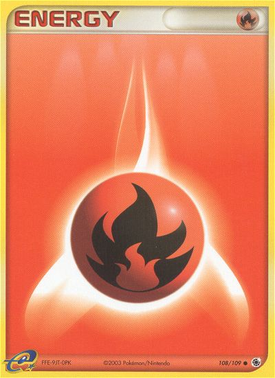 Fire Energy (108/109) [EX: Ruby & Sapphire] | Good Games Cannington