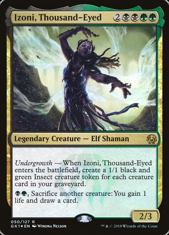 Izoni, Thousand-Eyed [Guilds of Ravnica Guild Kit] | Good Games Cannington