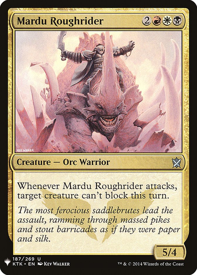 Mardu Roughrider [Mystery Booster] | Good Games Cannington