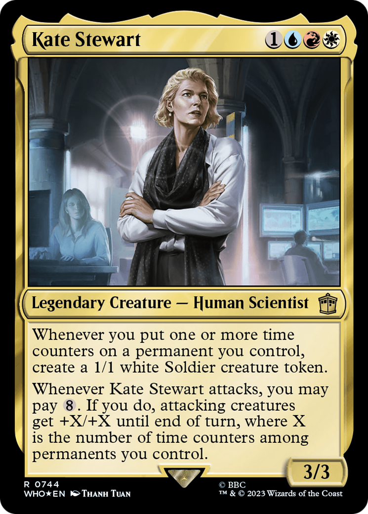 Kate Stewart (Surge Foil) [Doctor Who] | Good Games Cannington