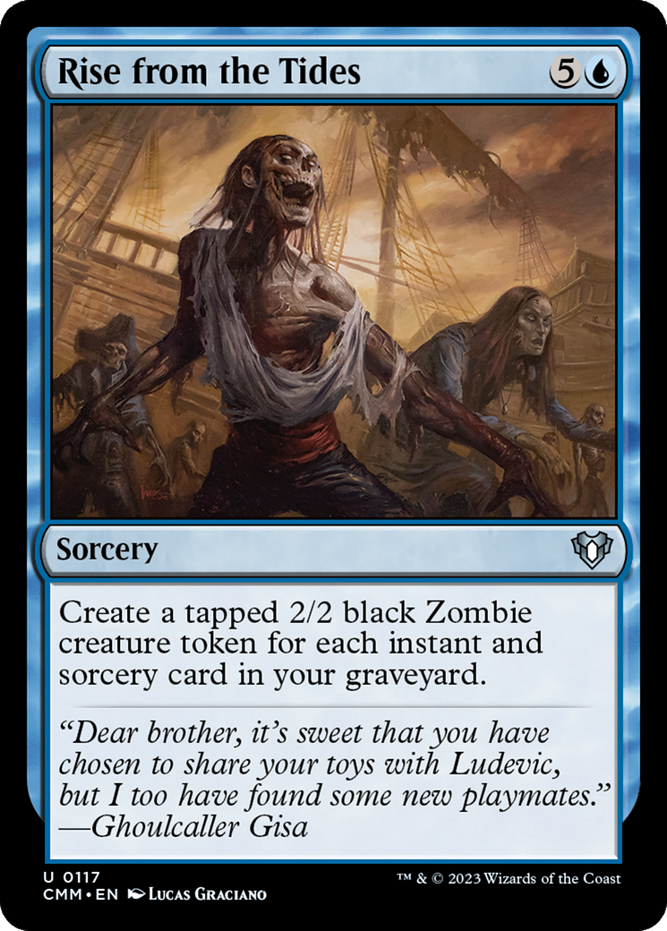 Rise from the Tides [Commander Masters] | Good Games Cannington