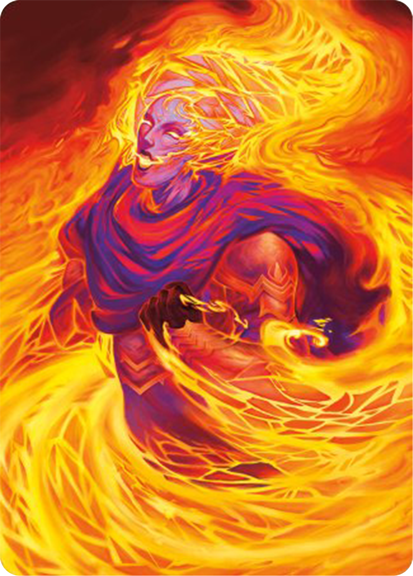 Flare of Duplication Art Card [Modern Horizons 3 Art Series] | Good Games Cannington