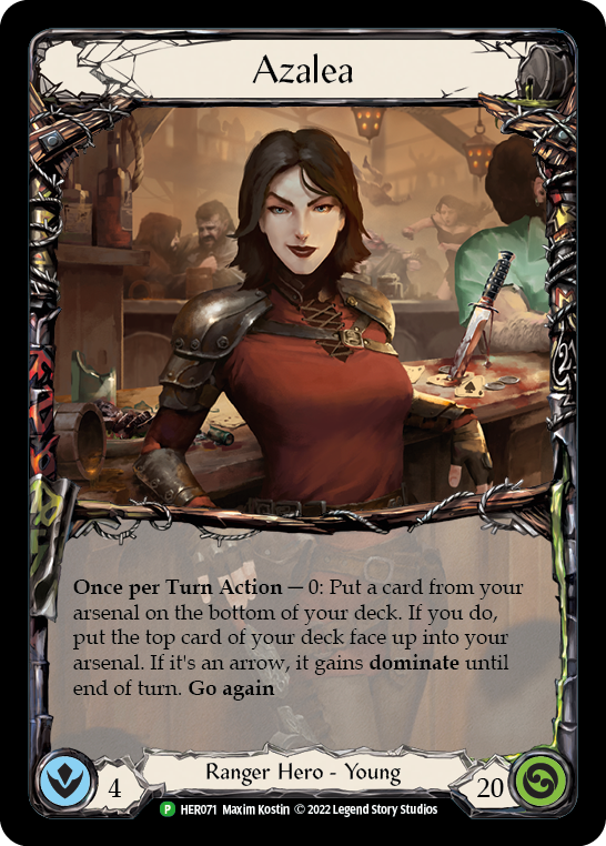 Azalea [HER071] (Promo)  Cold Foil | Good Games Cannington