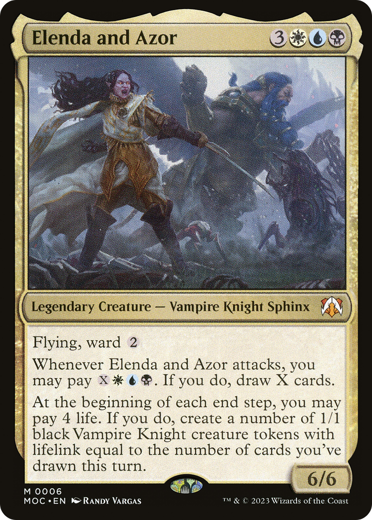 Elenda and Azor [March of the Machine Commander] | Good Games Cannington