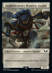 Soldier (003) // Ultramarines Honour Guard Double-Sided Token (Surge Foil) [Warhammer 40,000 Tokens] | Good Games Cannington