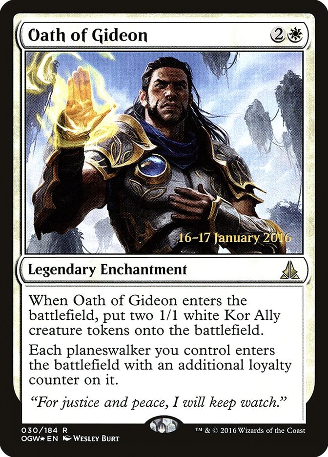 Oath of Gideon [Oath of the Gatewatch Prerelease Promos] | Good Games Cannington