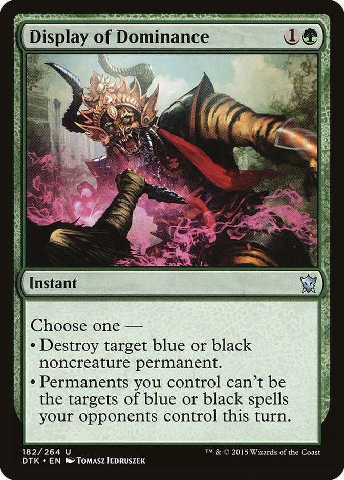Display of Dominance 182/264 (Dragons of Tarkir)  | Good Games Cannington
