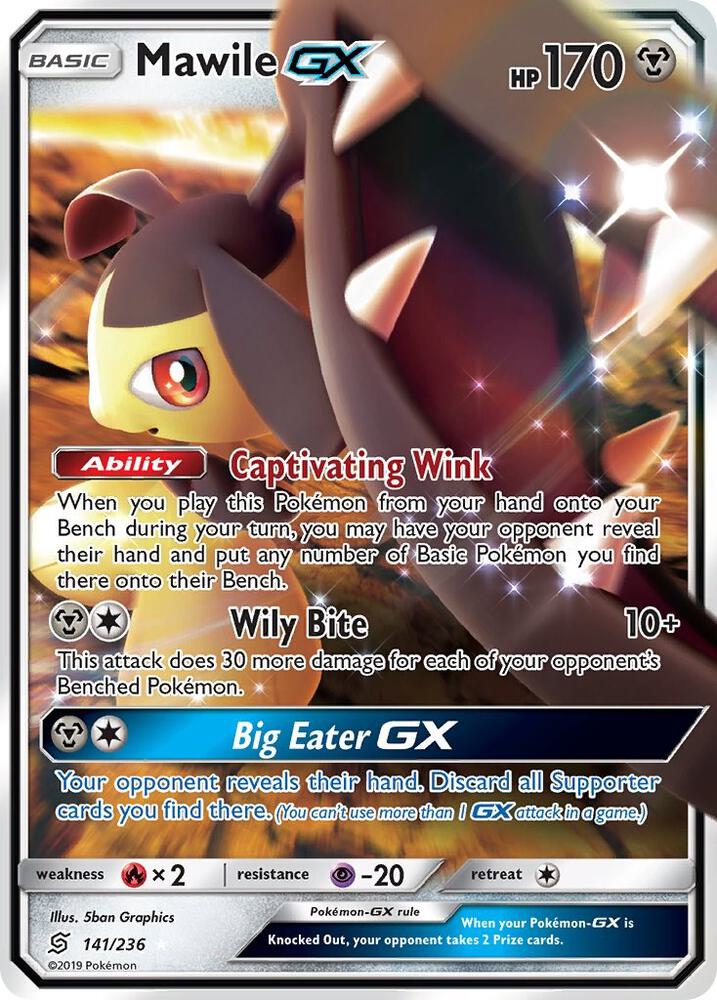 Mawile GX 141/236 (SM - Unified Minds)  - Holofoil | Good Games Cannington