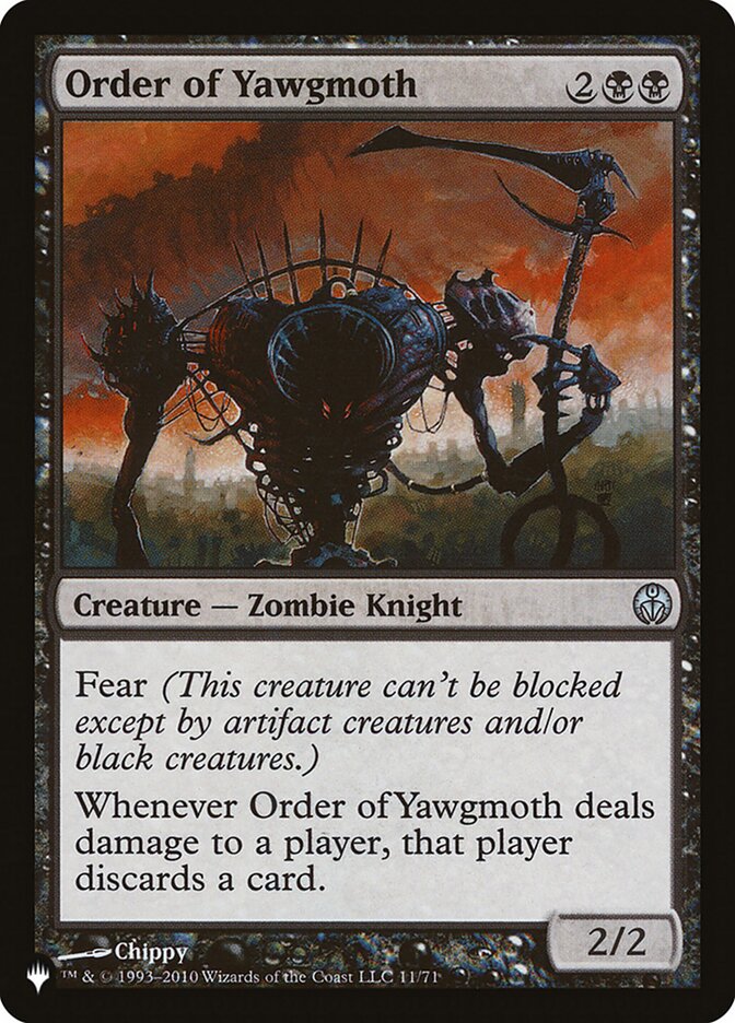 Order of Yawgmoth [The List] | Good Games Cannington