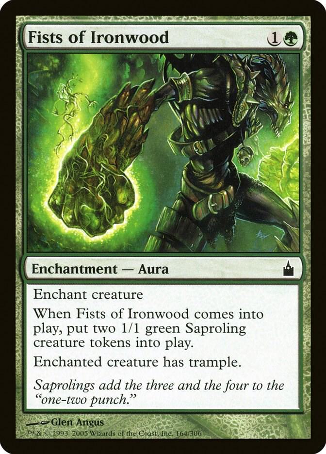 Fists of Ironwood 164/306 (Ravnica: City of Guilds)  | Good Games Cannington