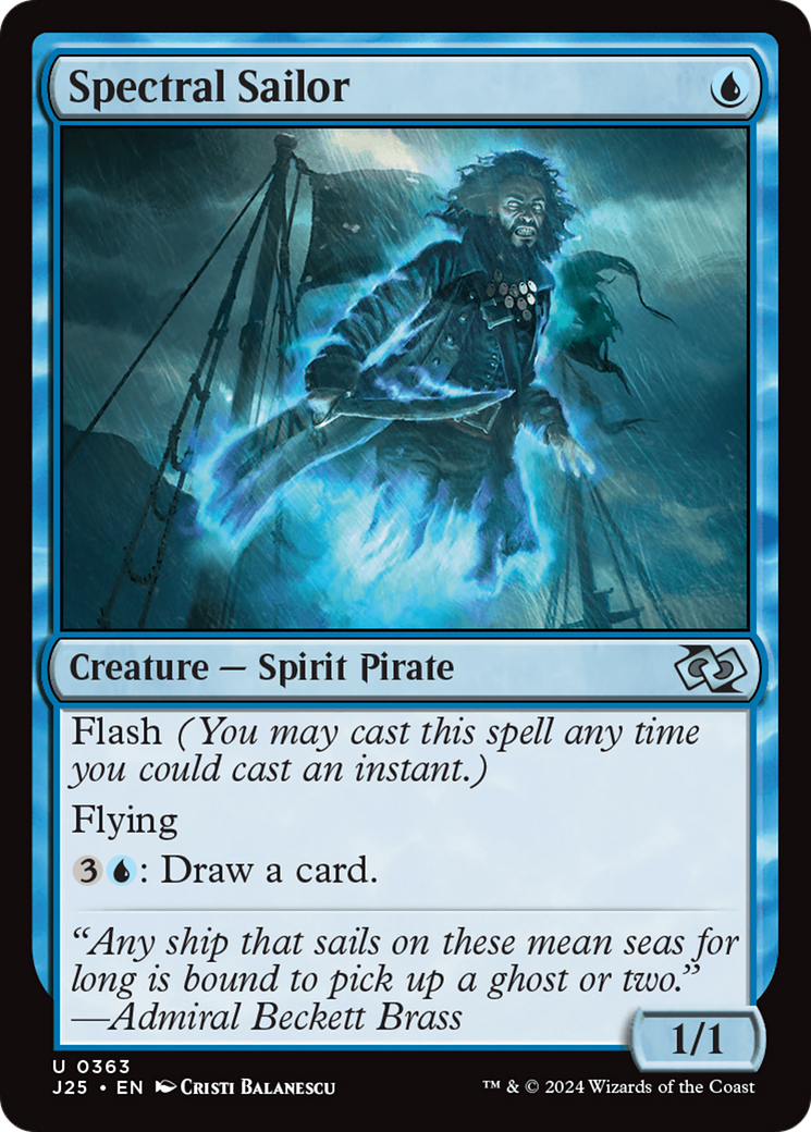 Spectral Sailor [Foundations Jumpstart] | Good Games Cannington