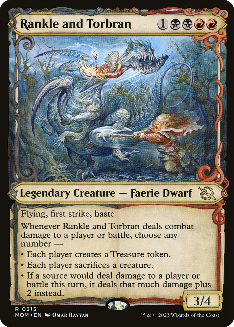 Rankle and Torbran (Showcase Planar Booster Fun) [March of the Machine] | Good Games Cannington