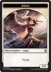 Angel // Cat Double-Sided Token [Commander 2018 Tokens] | Good Games Cannington