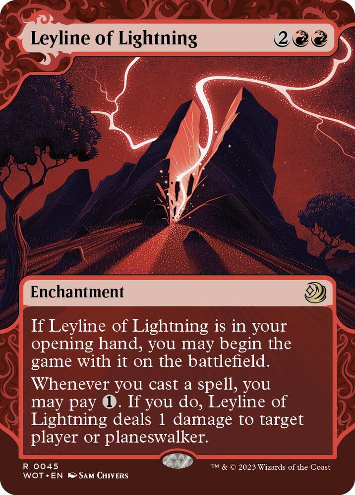 Leyline of Lightning 45/63 (Wilds of Eldraine: Enchanting Tales)  - Showcase | Good Games Cannington