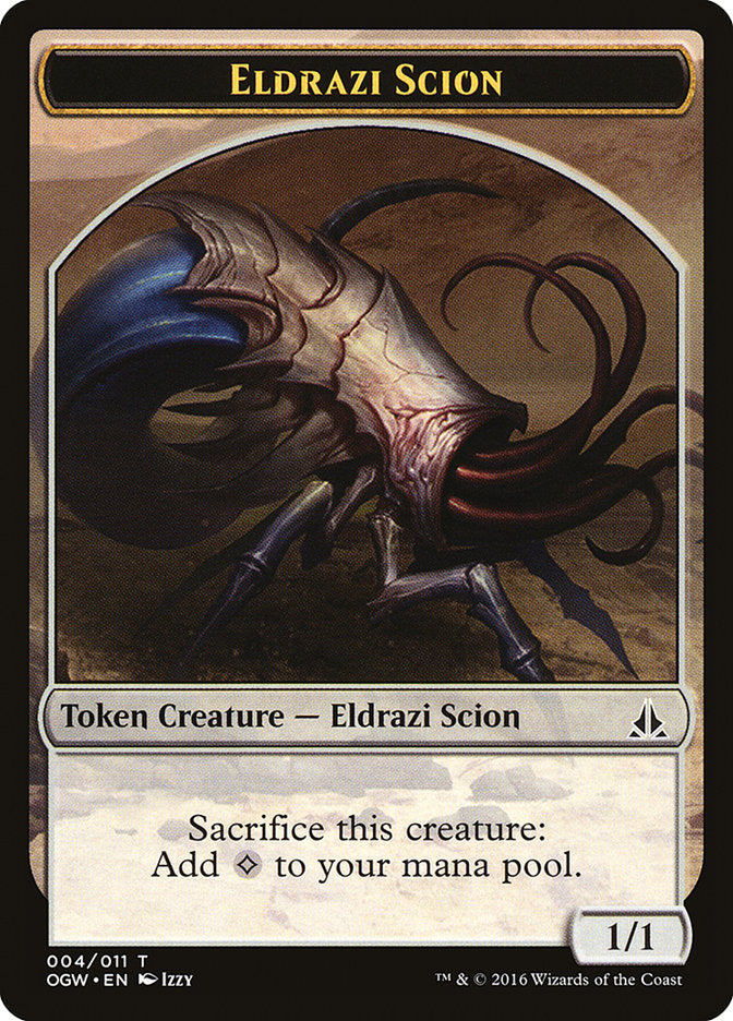 Eldrazi Scion Token (004/011) [Oath of the Gatewatch Tokens] | Good Games Cannington