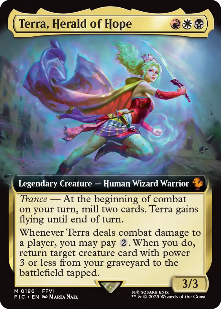 Terra, Herald of Hope (Extended Art) [FINAL FANTASY Commander] | Good Games Cannington
