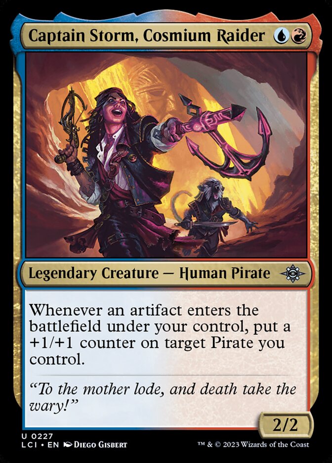 Captain Storm, Cosmium Raider 227 (The Lost Caverns of Ixalan)  | Good Games Cannington