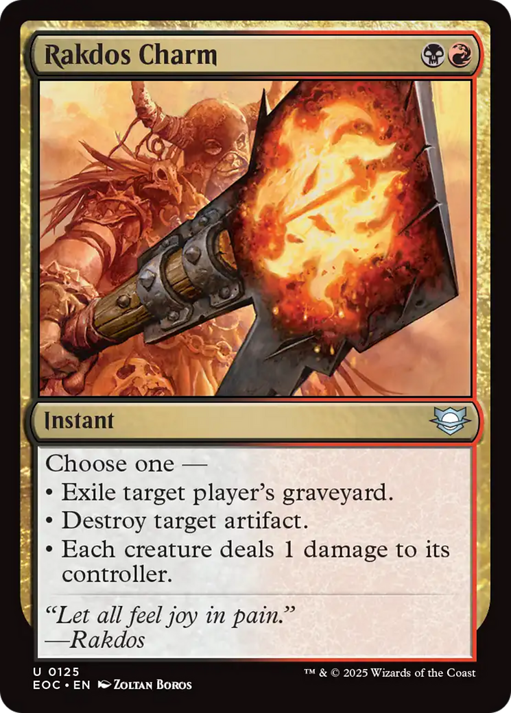 Rakdos Charm [Edge of Eternities Commander] | Good Games Cannington