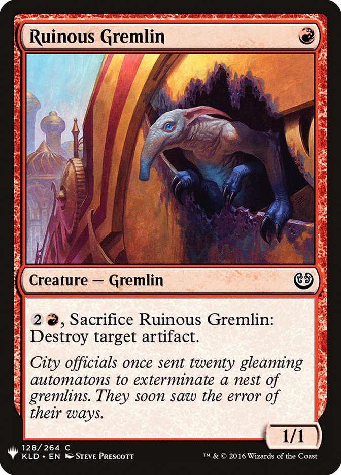 Ruinous Gremlin [Mystery Booster] | Good Games Cannington
