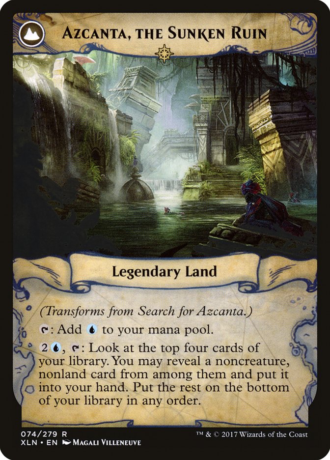 Search for Azcanta // Azcanta, the Sunken Ruin [Ixalan] | Good Games Cannington