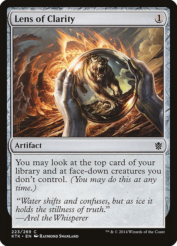 Lens of Clarity 223/269 (Khans of Tarkir)  - Foil | Good Games Cannington