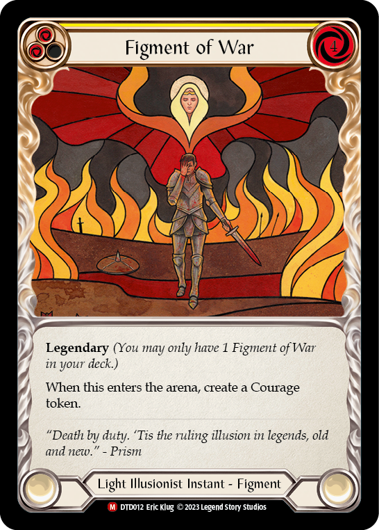 Figment of War // Bellona, Archangel of War [DTD012] (Dusk Till Dawn) | Good Games Cannington