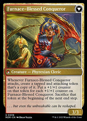 Sun-Blessed Guardian // Furnace-Blessed Conqueror [March of the Machine] | Good Games Cannington